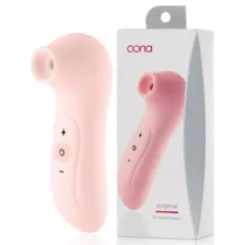 Oona Surprise Suction Vibrator Pink at Spencer's