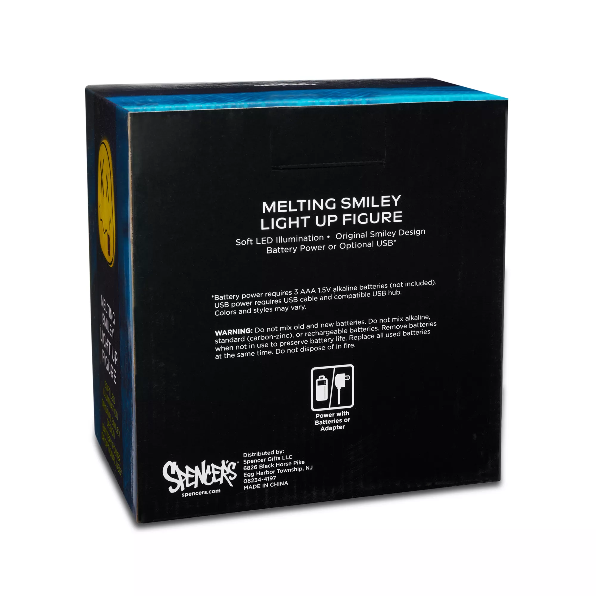 Melting Smiley LED Light-Up Figure at Spencer's