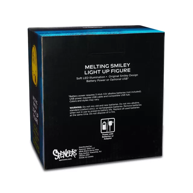Melting Smiley LED Light-Up Figure at Spencer's