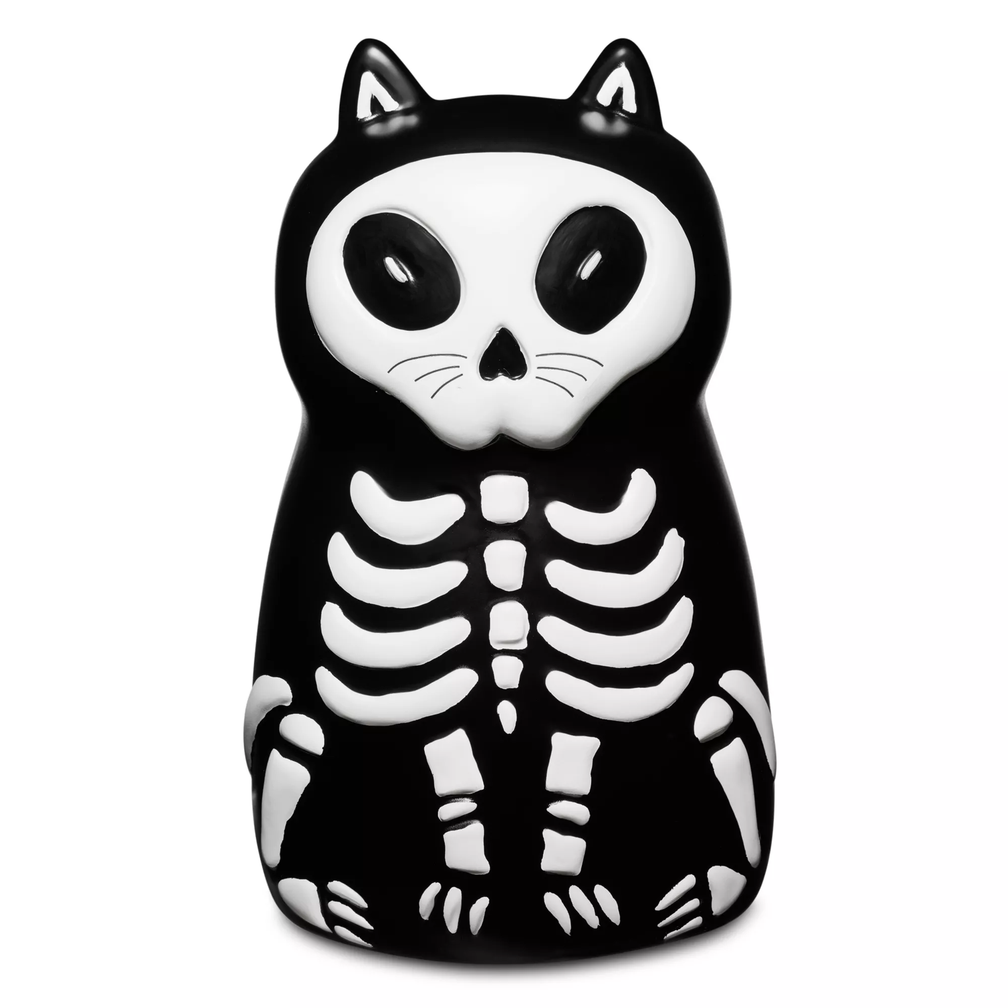 Cat Skeleton LED Light-Up Figure at Spencer's