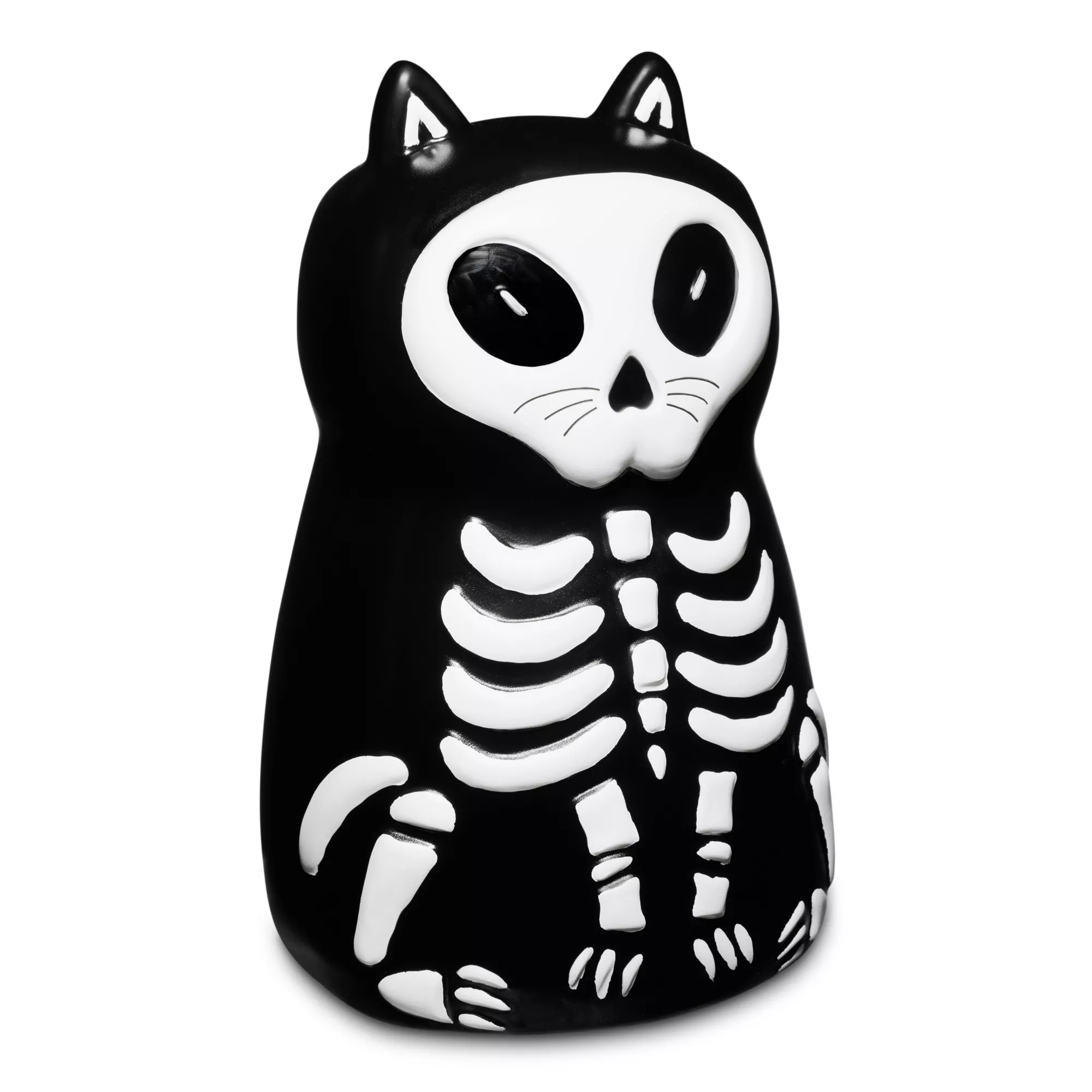 Cat Skeleton LED Light-Up Figure at Spencer's