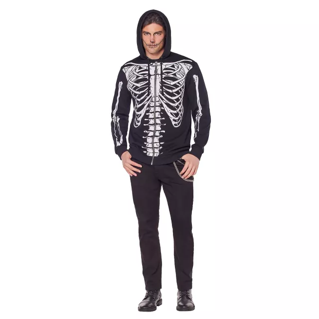 Skeleton Hoodie at Spencer's