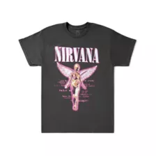 Nirvana Neon In Utero T Shirt at Spencer's