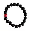 Black and Red Graffiti Long Distance Bracelets - 2 Pack at Spencer's
