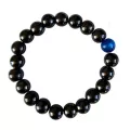 Gray and Blue Beaded Long Distance Bracelets at Spencer's