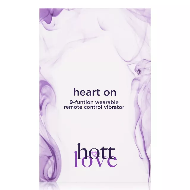 Heart On 9-Function Wearable Remote Control Vibrator - Hott Love at Spencer's