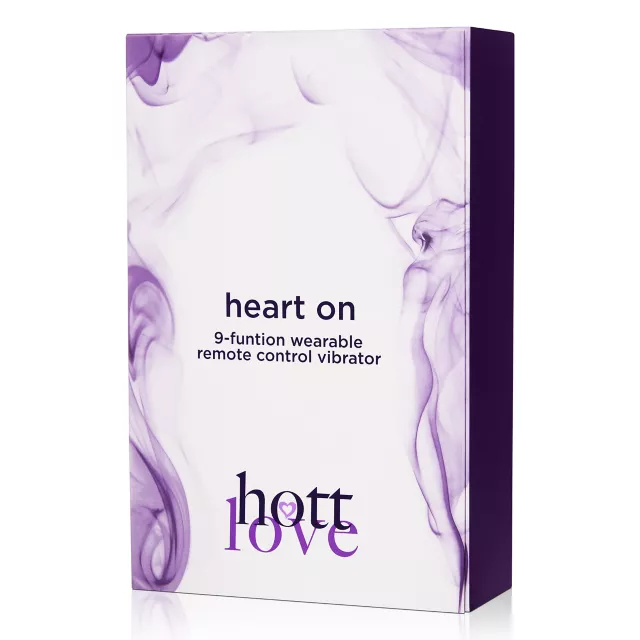 Heart On 9-Function Wearable Remote Control Vibrator - Hott Love at Spencer's