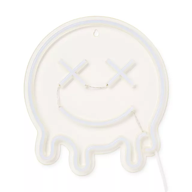 Trippy Smiley Face Neon Light at Spencer's