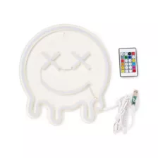 Trippy Smiley Face Neon Light at Spencer's