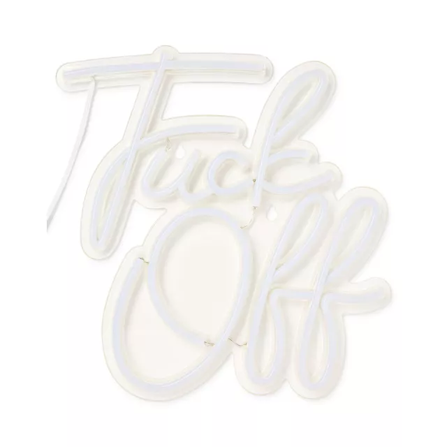 Fuck Off Neon Light at Spencer's