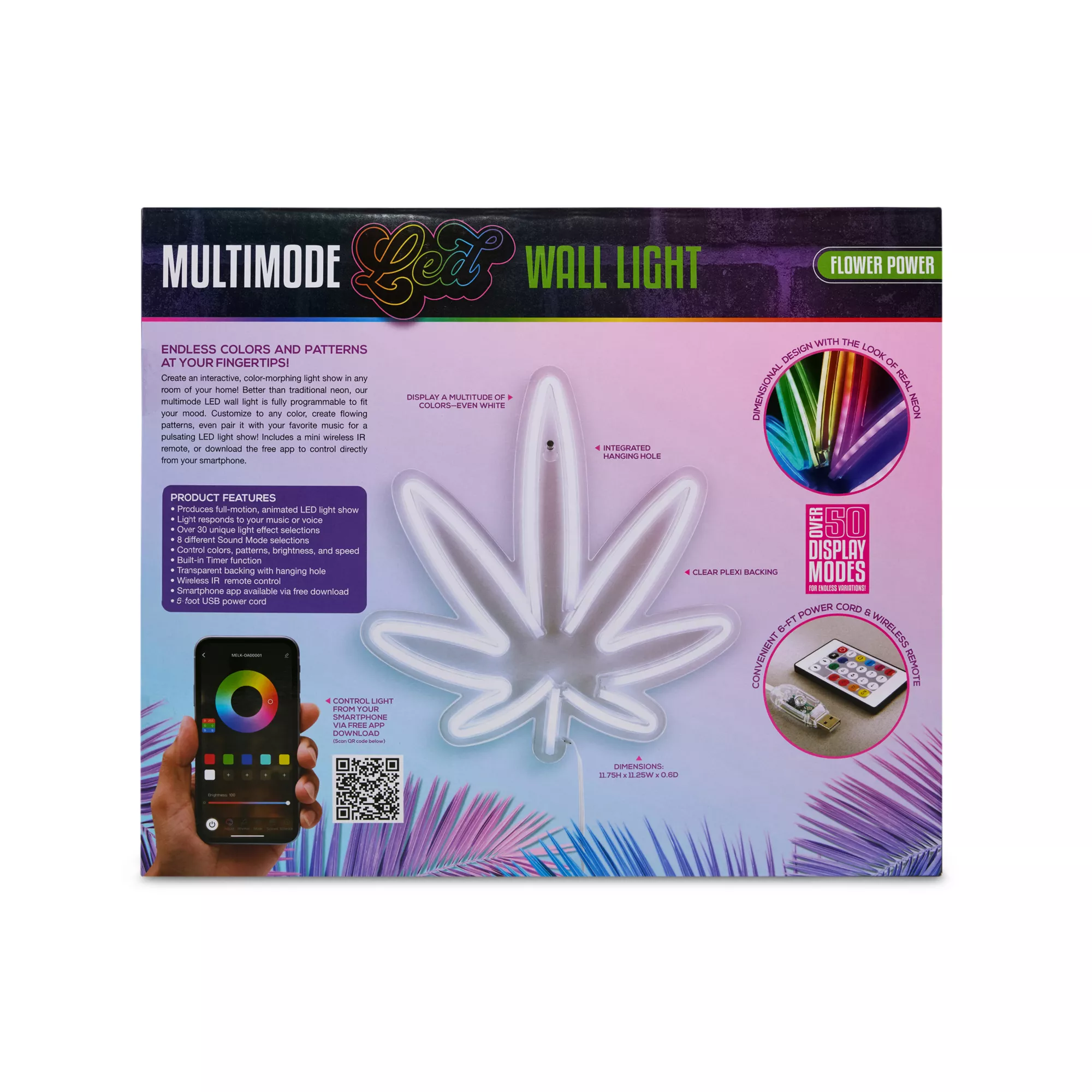 Weed Leaf Neon Light