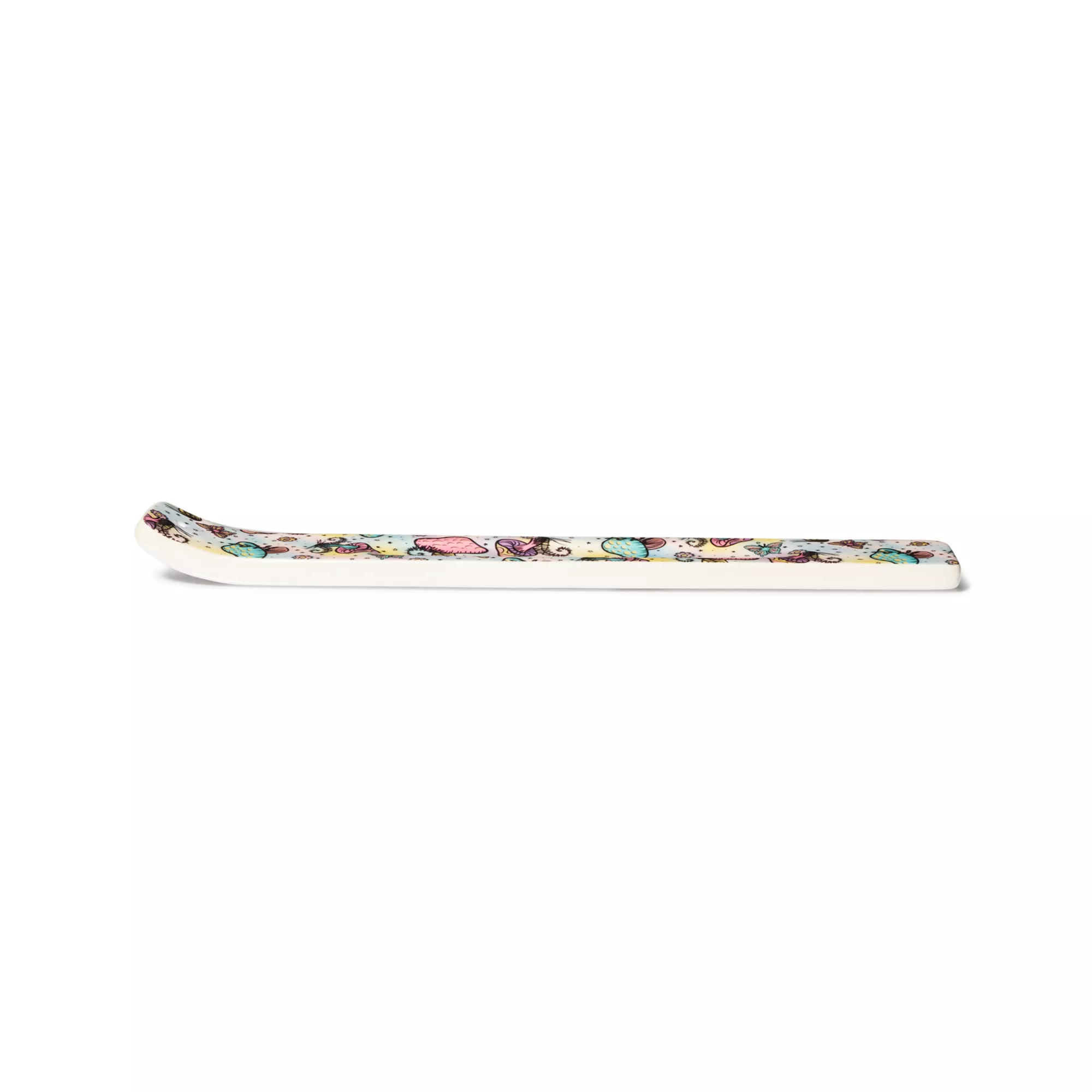 Iridescent Mushroom Flat Incense Burner at Spencer's