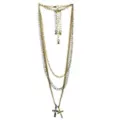 Multi-Pack Goldtone and Silvertone Cross Pendant Chain Necklace - 3 Pack at Spencer's