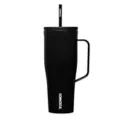 Matte Black Cup with Straw - 30 oz. at Spencer's