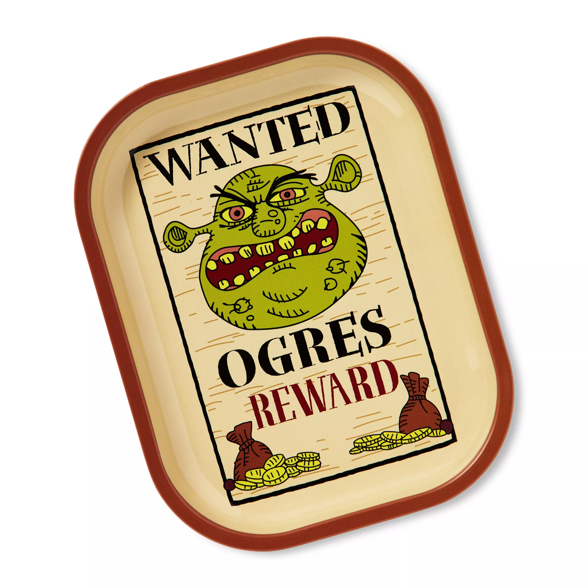 Shrek Ogres Wanted Tray at Spencer's