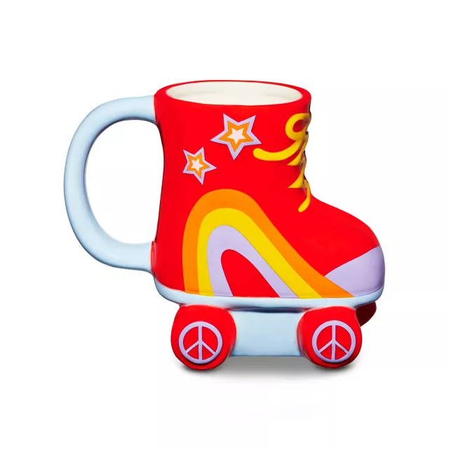 Retro Roller Skate Molded Coffee Mug - 20 oz. at Spencer's