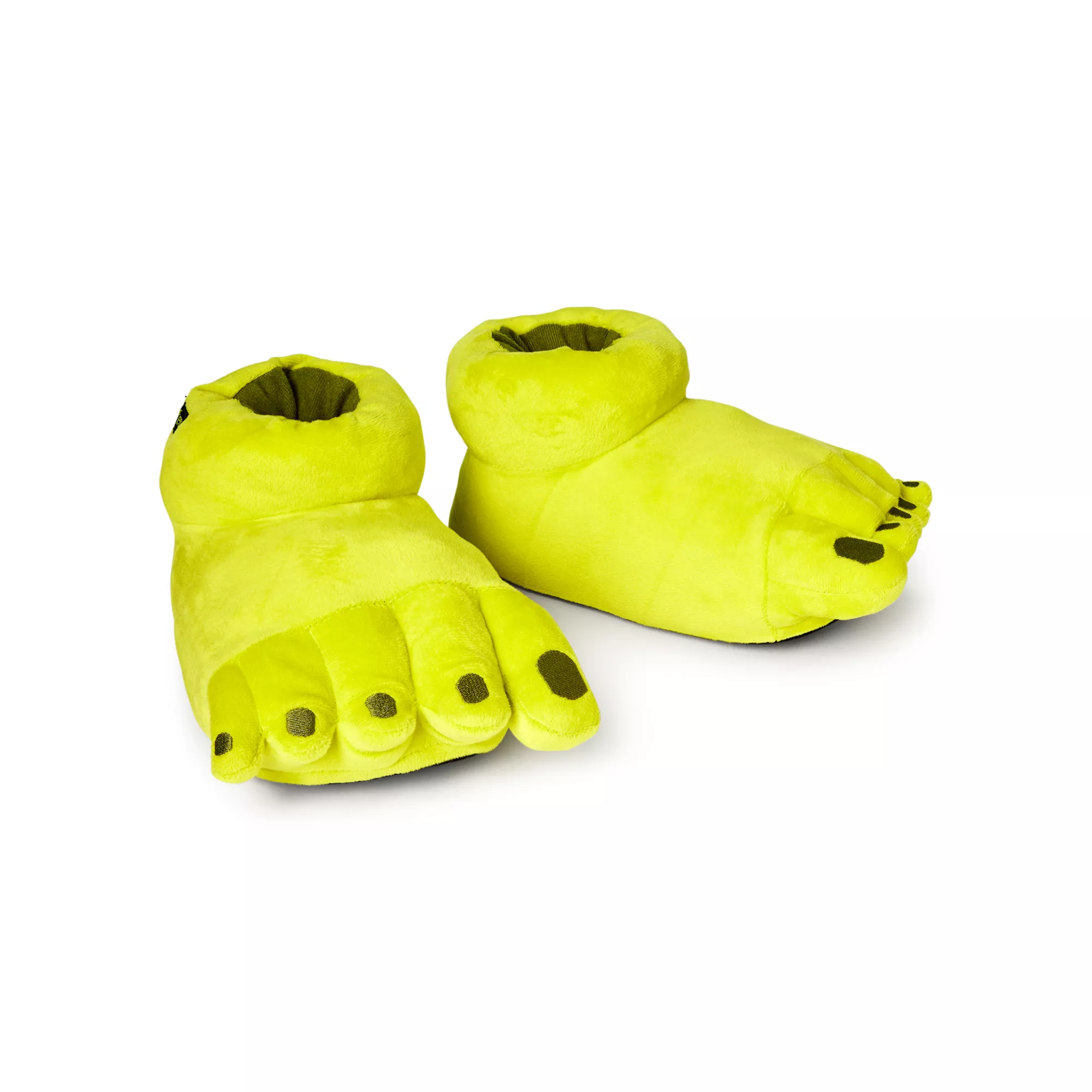 Shrek Feet Plush Slippers at Spencer's