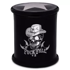 Skeleton Cowboy Fuck Y'all Stash Jar - 12 oz. at Spencer's