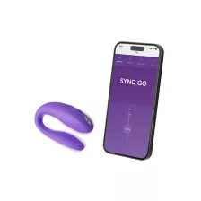 We Vibe Sync Go The Playful Connection Vibrator at Spencer's