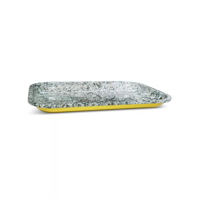 Stoned Granite Pot Leaf Tray at Spencer's