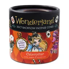 Caterpillar Backflow Incense Cones 20 Count - Alice in Wonderland at Spencer's