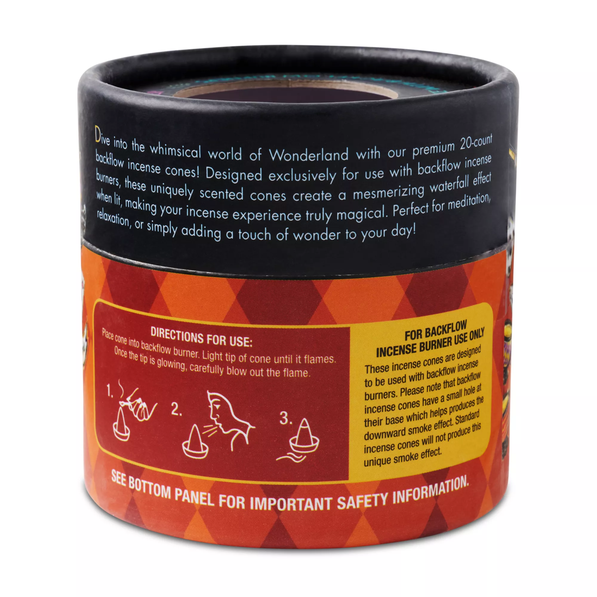 Caterpillar Backflow Incense Cones 20 Count - Alice in Wonderland at Spencer's