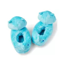 Blue Care Bears Plush Slippers at Spencer's