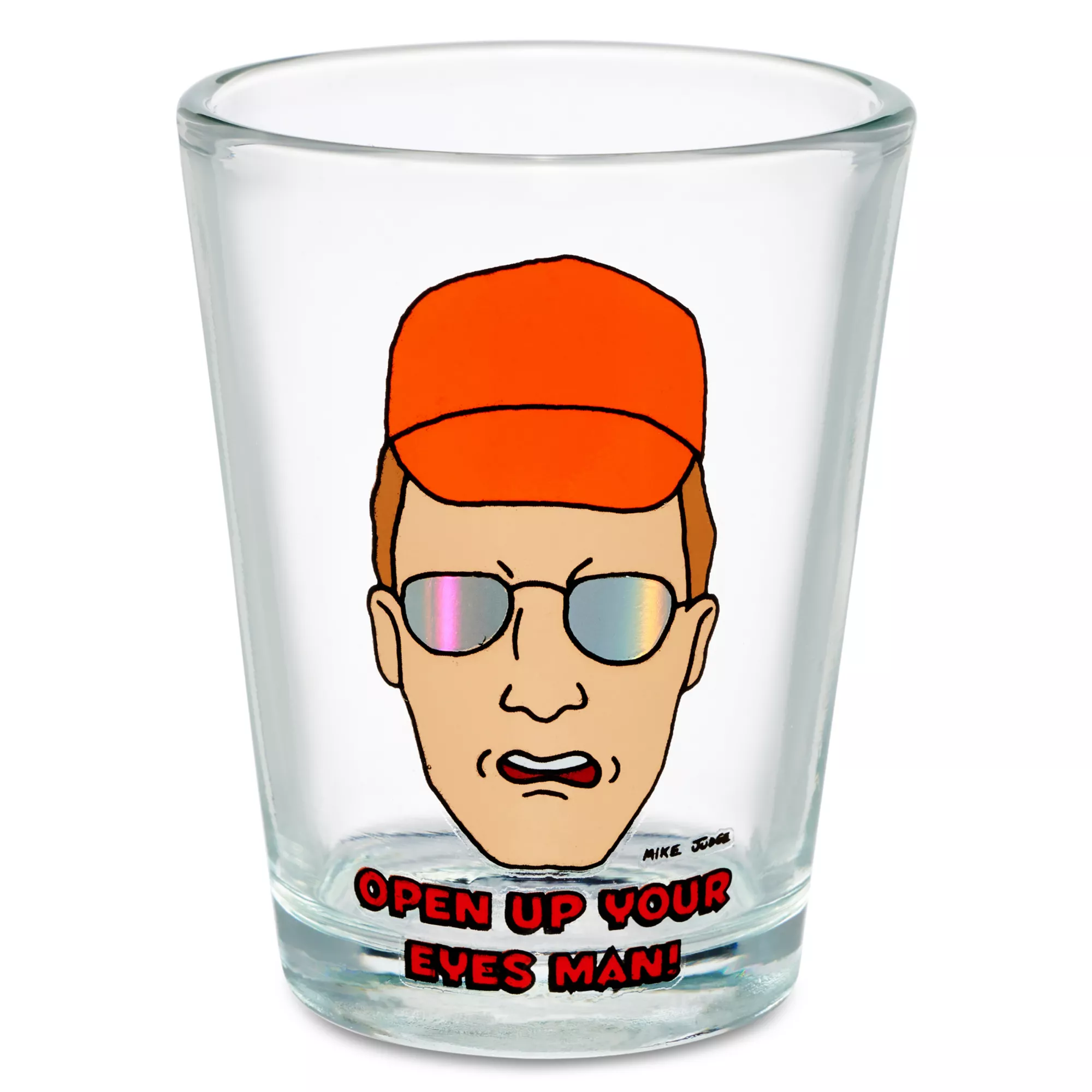 Dale Gribble Shot Glass 2 oz. - King of the Hill at Spencer's