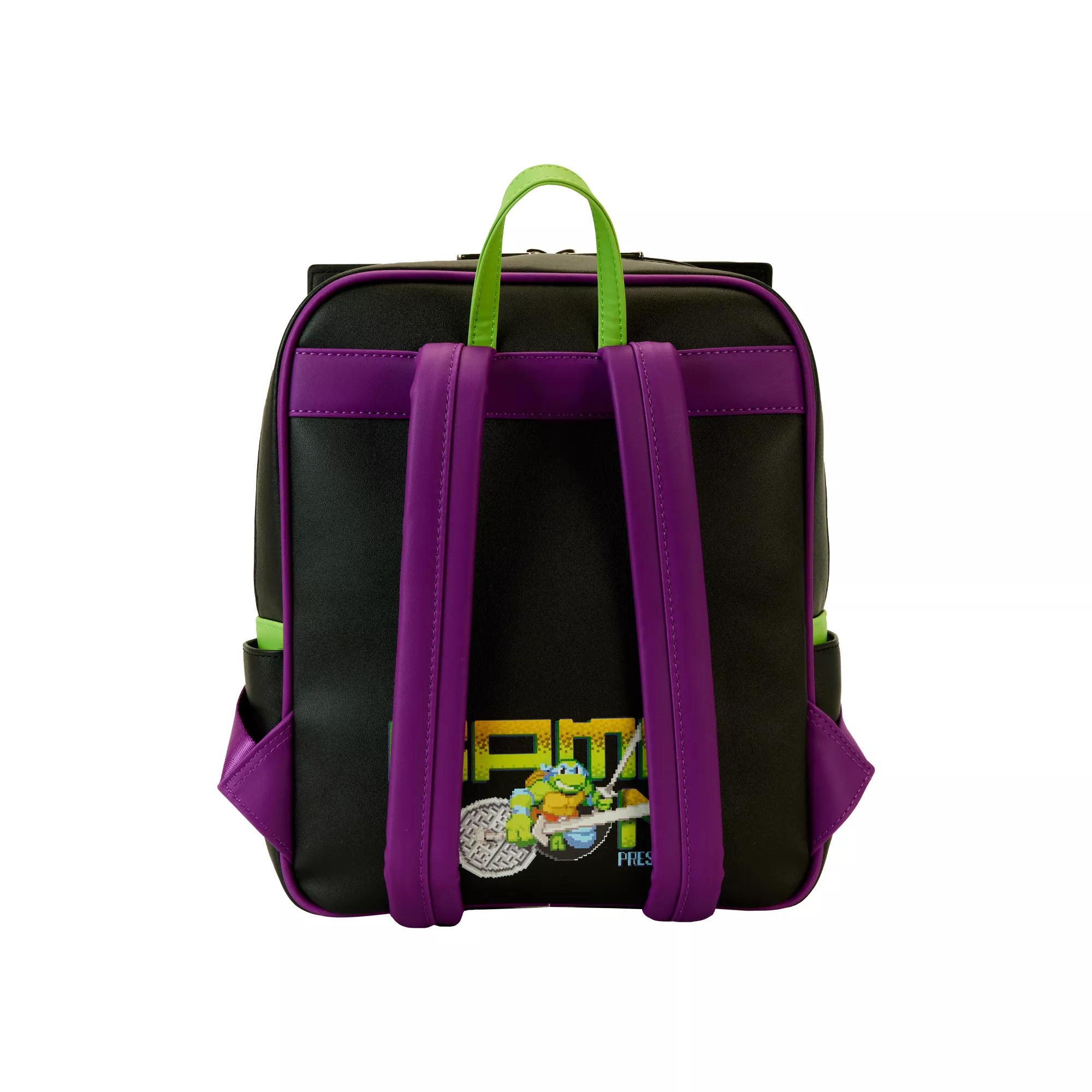 Loungefly Teenage Mutant Ninja Turtles Vintage Arcade Game Mini Backpack at Spencer's