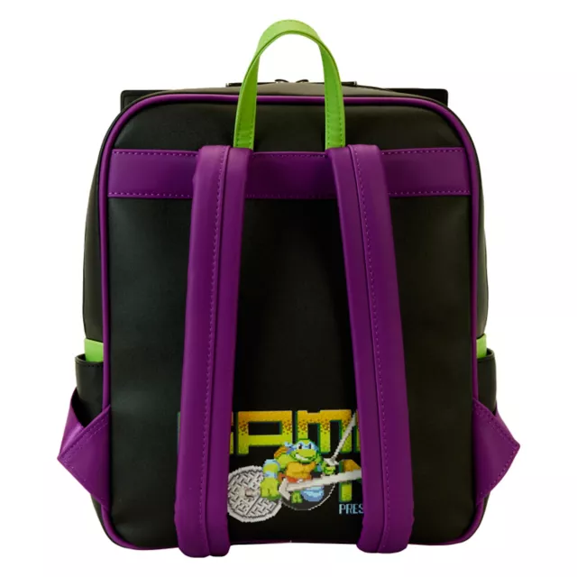 Loungefly Teenage Mutant Ninja Turtles Vintage Arcade Game Mini Backpack at Spencer's