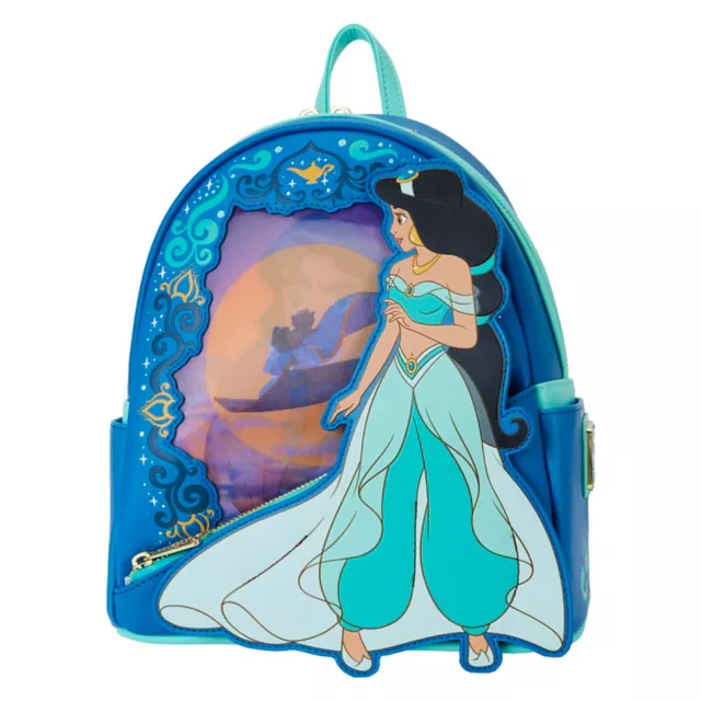 Loungefly Princess Jasmine Lenticular Mini Backpack - Disney at Spencer's