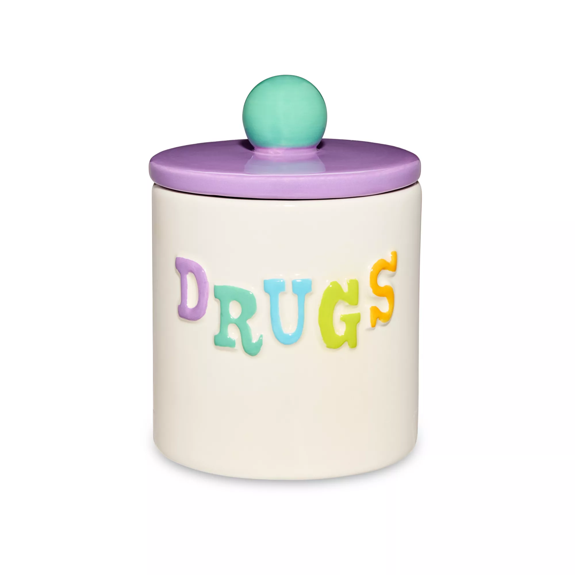 Drugs Pastel Molded Stash Jar at Spencer's