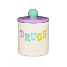 Drugs Pastel Molded Stash Jar at Spencer's
