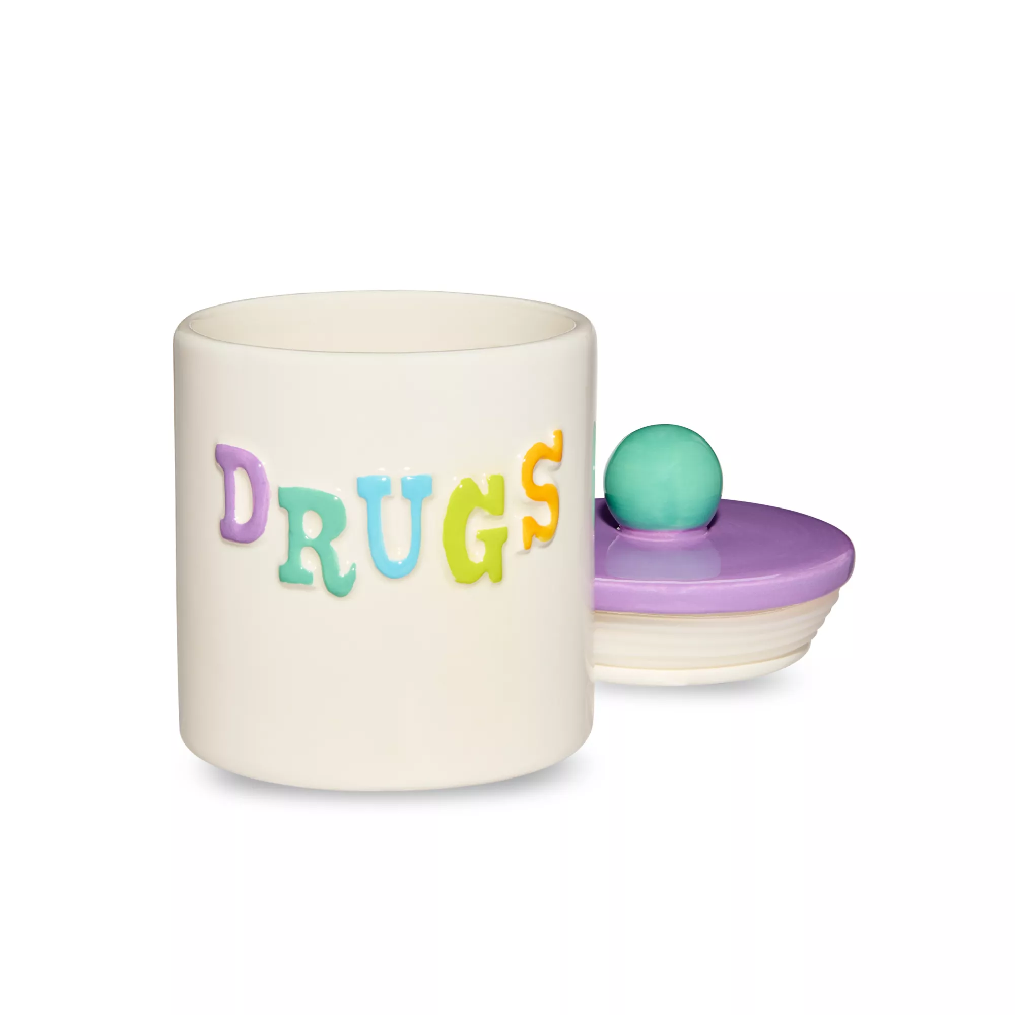 Drugs Pastel Molded Stash Jar at Spencer's