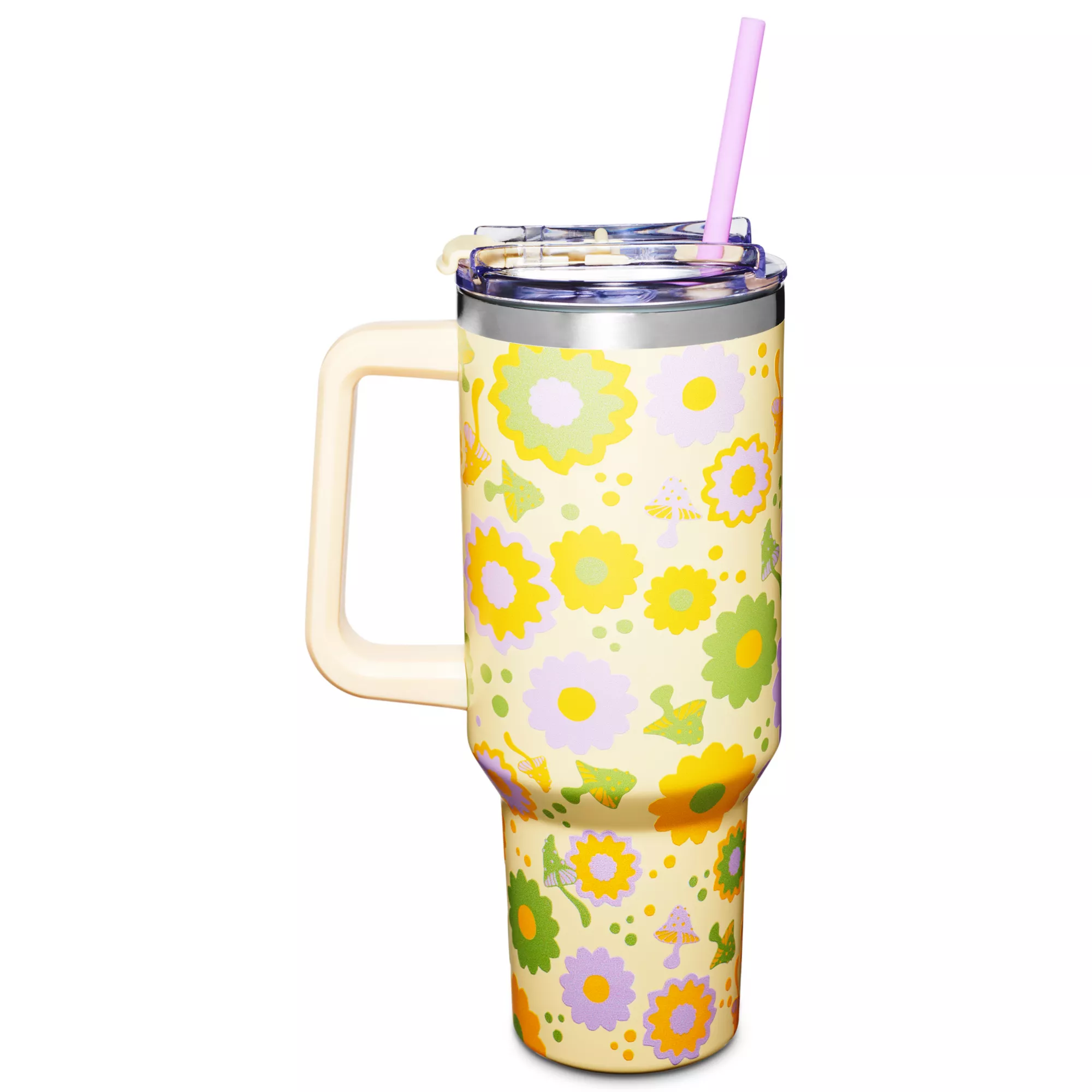 Fuck Yeah Travel Tumbler with Straw - 40 oz. at Spencer's