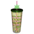 Wake Bake Slay Weed Leaf Cup with Straw - 22 oz. at Spencer's