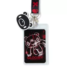 Gloomy Bear Heart Lanyard at Spencer's