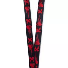 Gloomy Bear Heart Lanyard at Spencer's