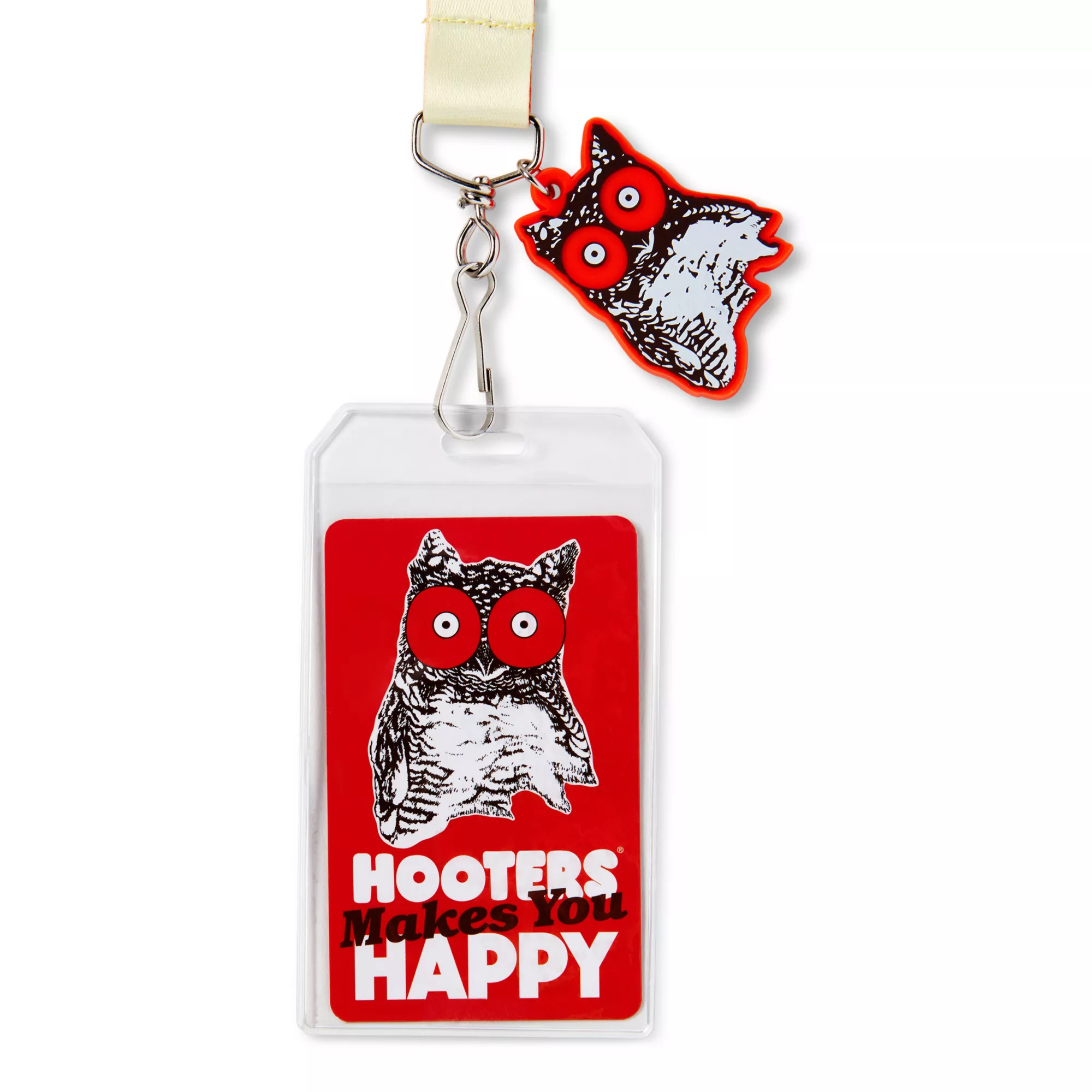 Hooters Makes You Happy Retro Lanyard at Spencer's