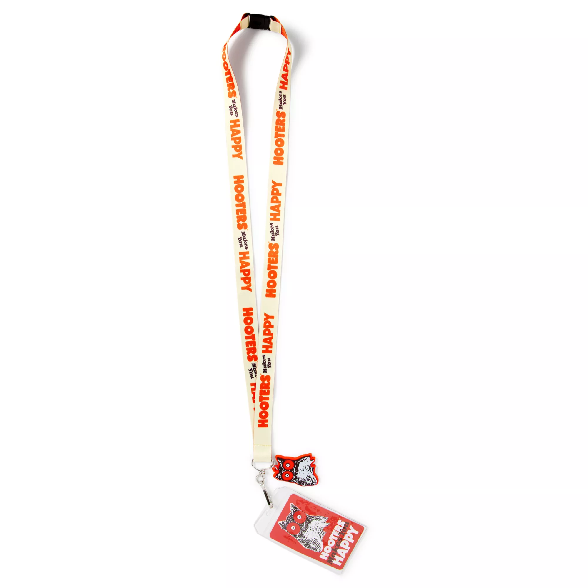Hooters Makes You Happy Retro Lanyard at Spencer's
