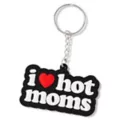 I Heart Hot Moms Keychain - Danny Duncan at Spencer's