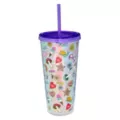 Silly Pattern Cup with Straw - 22 oz. at Spencer's