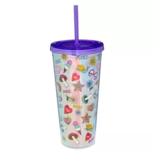 Silly Pattern Cup with Straw - 22 oz. at Spencer's