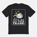 Give Me Your Trash T Shirt - Popcorn Punk at Spencer's