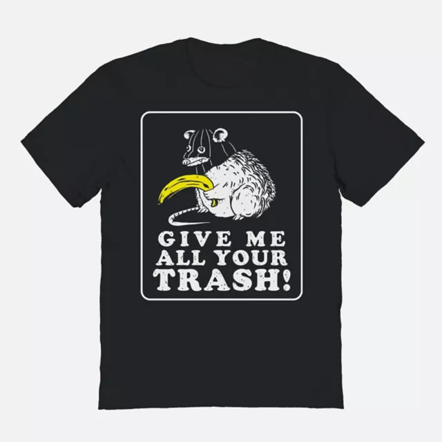 Give Me Your Trash T Shirt - Popcorn Punk at Spencer's