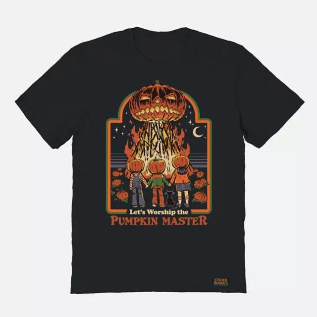 Let's Worship the Pumpkin Master T Shirt - Steven Rhodes