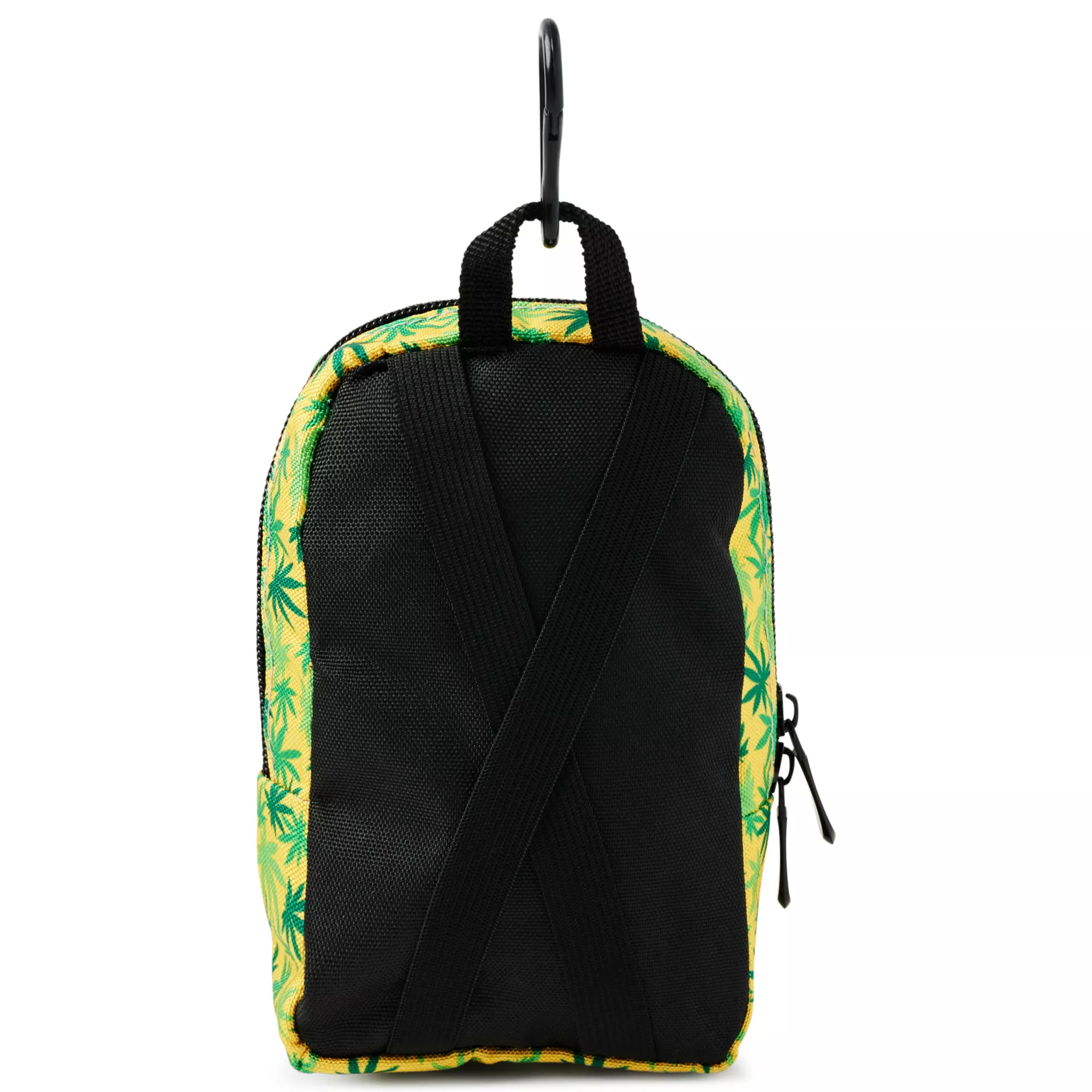 Yellow Weed Leaf Mini Backpack Keychain at Spencer's