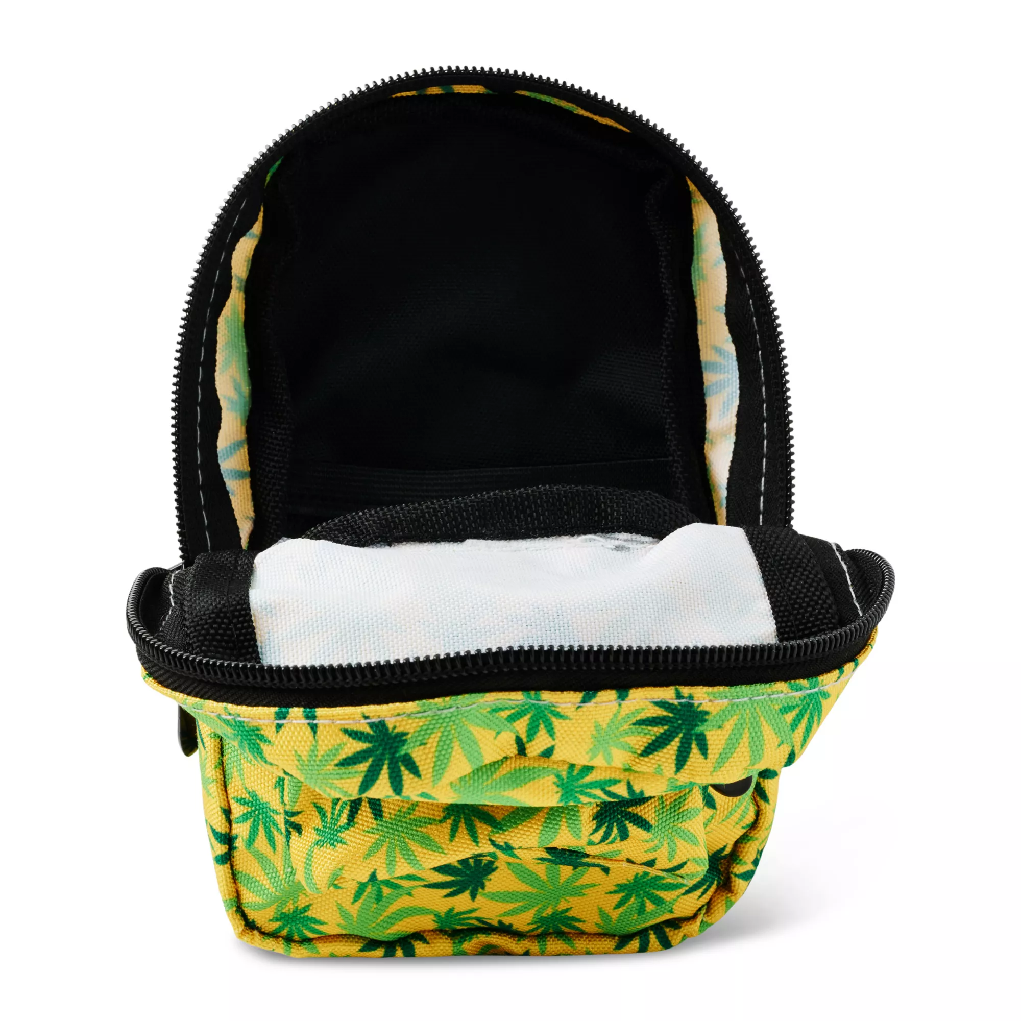 Yellow Weed Leaf Mini Backpack Keychain at Spencer's