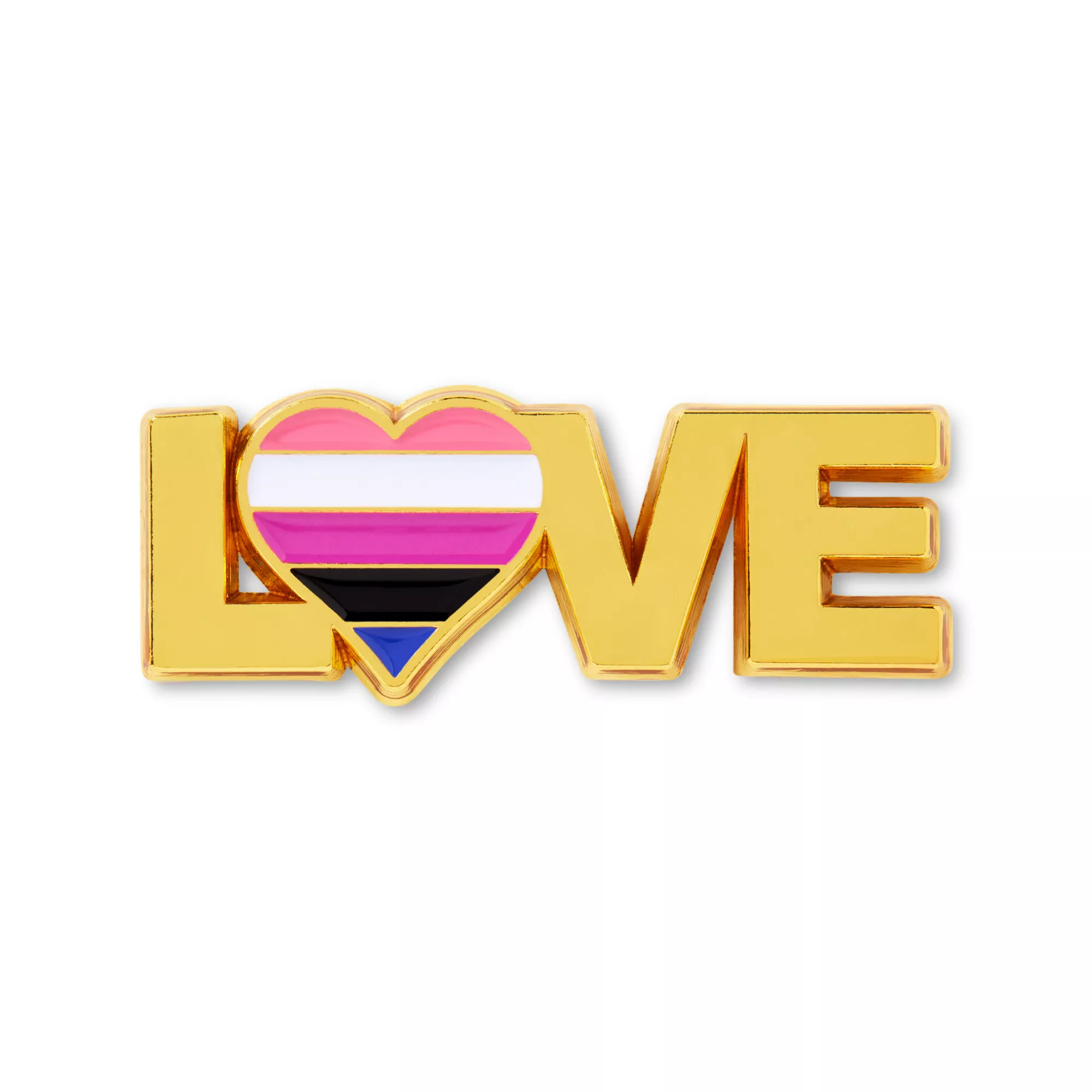 Multi-Pack Genderfluid Pride Pins - 4 Pack at Spencer's