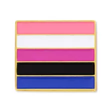 Multi-Pack Genderfluid Pride Pins - 4 Pack at Spencer's